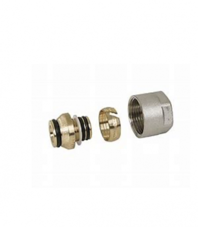 Incalzire in pardoseala - RACORD EUROCON CROMAT PENTRU TEAVA PERT/PEX 17X2-3/4