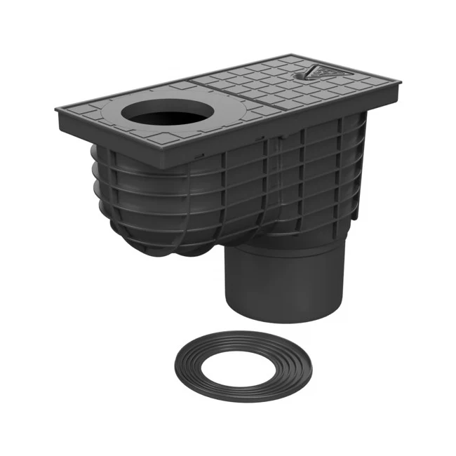 Racord de burlan - Racord de burlan Standard MCH cu iesire verticala D110/125-KV 125 ST