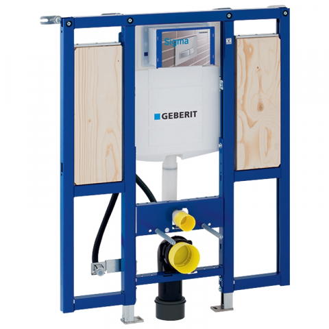 Rezervoare WC - Rama Geberit, Duofix, pentru WC suspendat, 112 cm, cu rezervor incastrat Sigma 12 cm