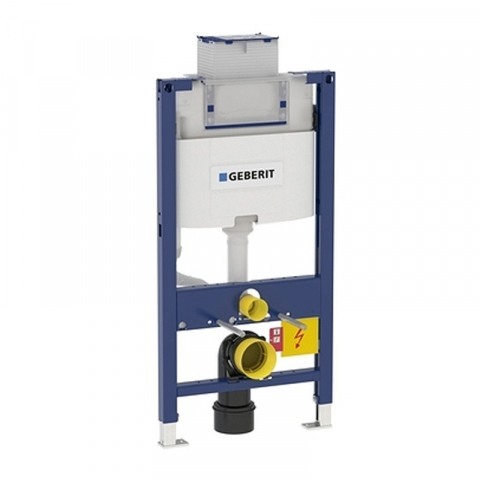 Rezervoare WC - Rama Geberit, Duofix, pentru WC suspendat, 98 cm, cu rezervor incastrat Omega 12 cm
