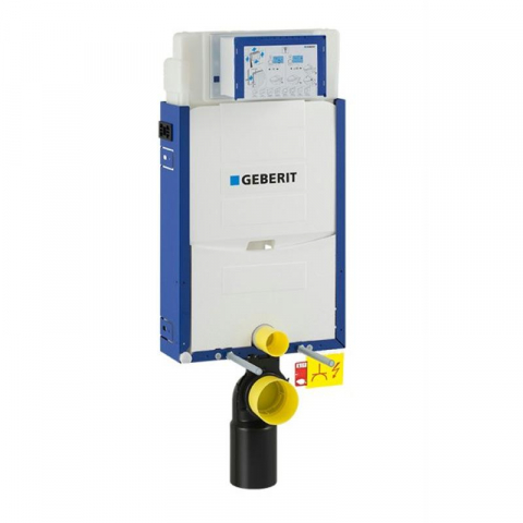 Rezervoare WC - Rama Geberit, Kombifix, cu rezervor incorporat Sigma 12 cm, pentru vas WC suspendat
