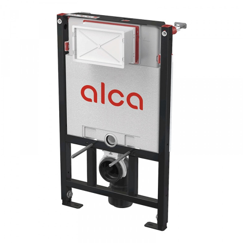 Rame de montaj cu rezervor pentru WC suspendat - Rezervor WC incastrat, Alcadrain, Sadromodul, pentru instalari uscate in gips-carton, inaltime = 86,6 cm