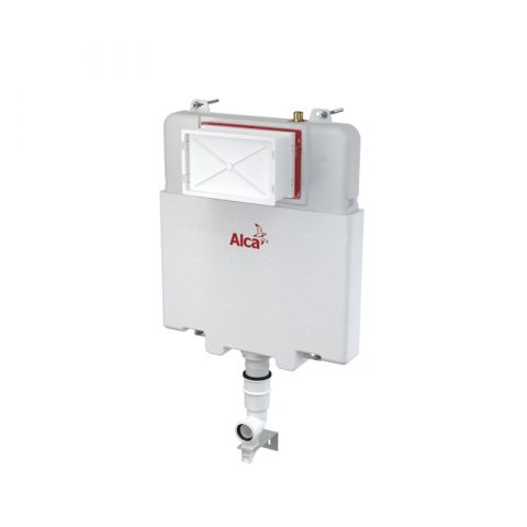 Rezervoare ingropate pentru WC stativ - Rezervor wc incastrat Alcaplast, Basicmodul, slim, pentru montare in zidarie, pentru wc stativ, 8.4 cm