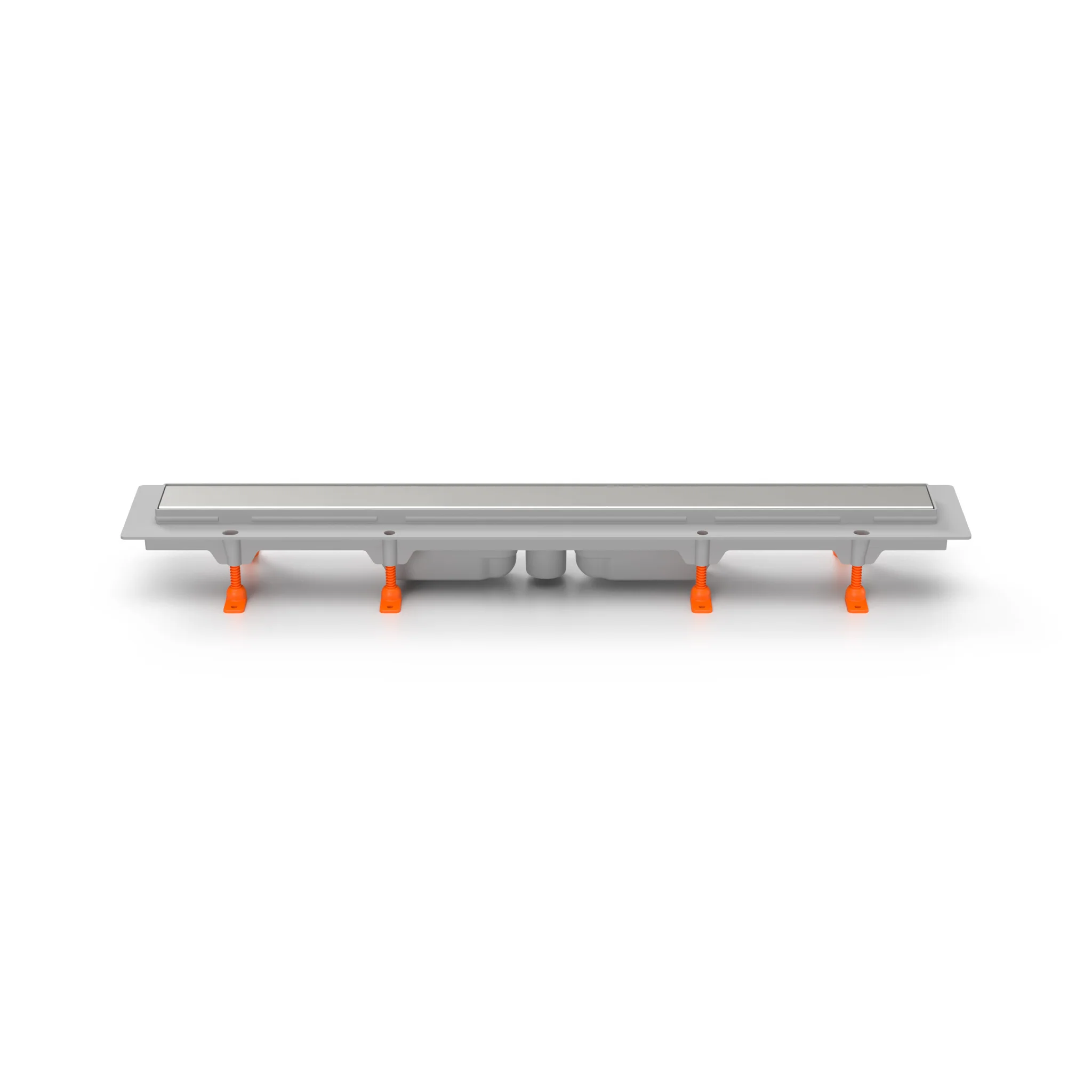 Rigole de dus - Rigola de Duș KLASIK/FLOOR – Grătar Inox Mat, Design Modern