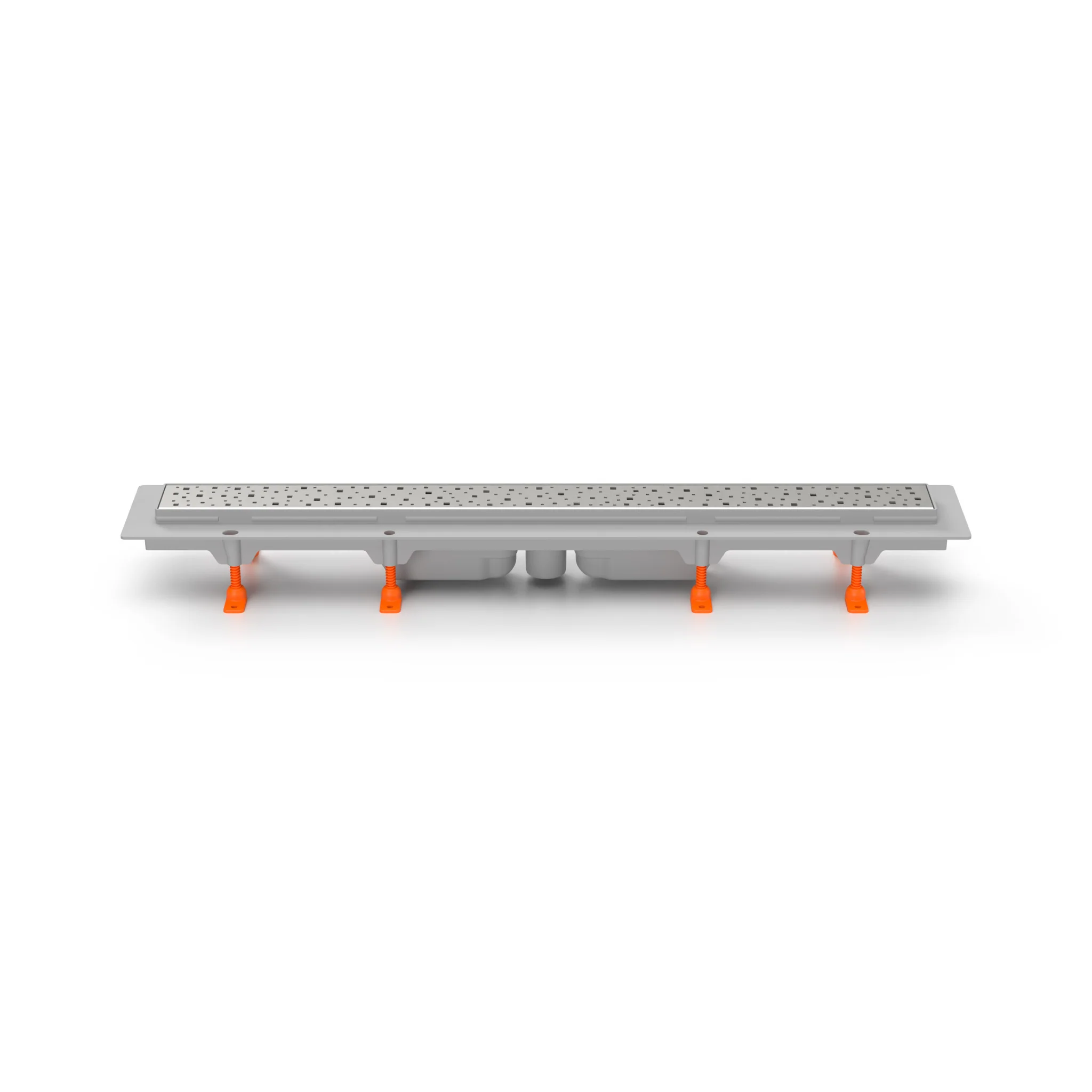 Rigole de dus - Rigola de Duș MCH SQUARE – Grătar Inox Mat, Design Modern