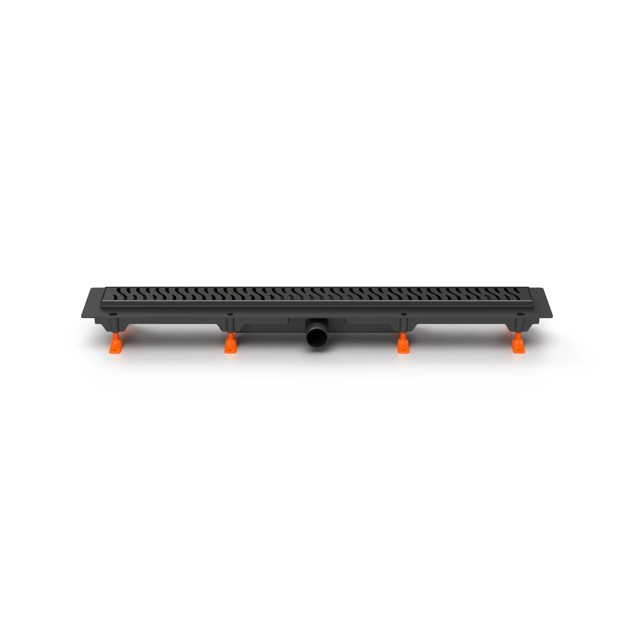 Rigole de dus - Rigola de Duș Neagră MCH Harmony – Grătar Inox Mat, Design Elegant
