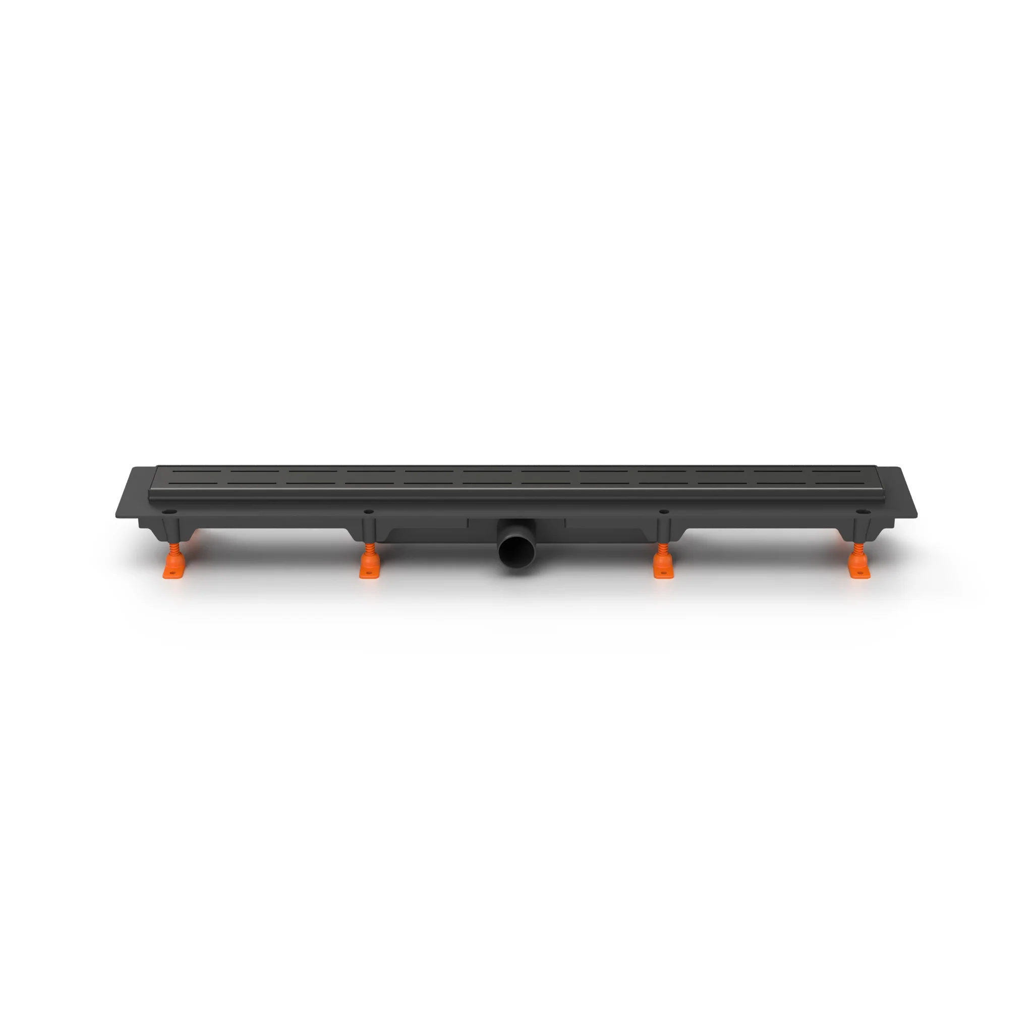 Rigole de dus - Rigola de Duș Neagră MCH LINE – Grătar Inox Mat, Scurgere Modernă