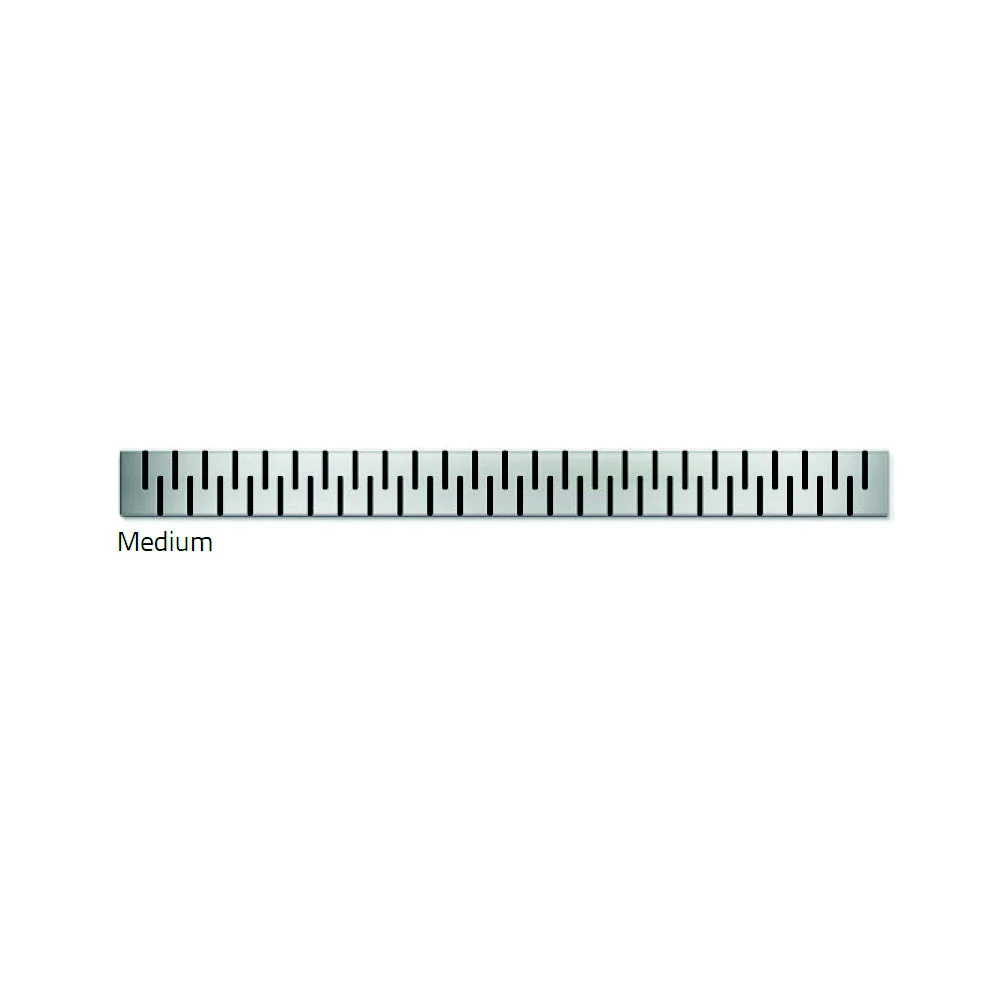 Rigole de dus - Rigola de Interior MCH MEDIUM – Grătar Inox Lucios, Scurgere Eficientă