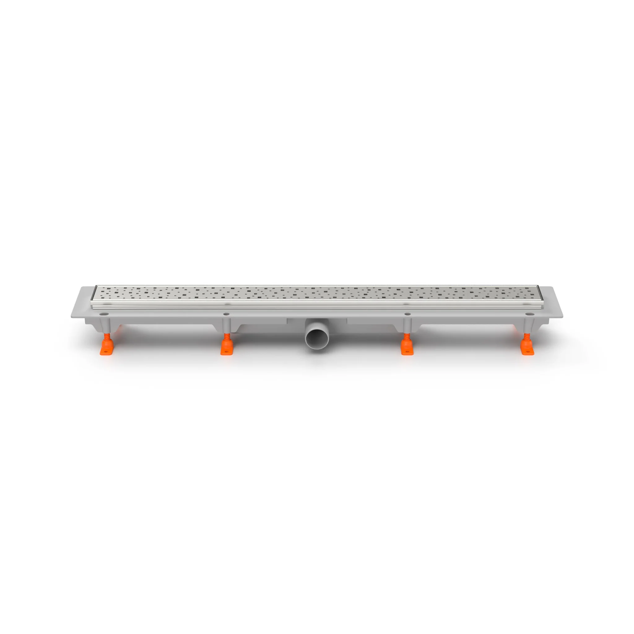 Rigole de dus - Rigola de Interior MCH – Grătar Inox SQUARE Lucios, Design Modern