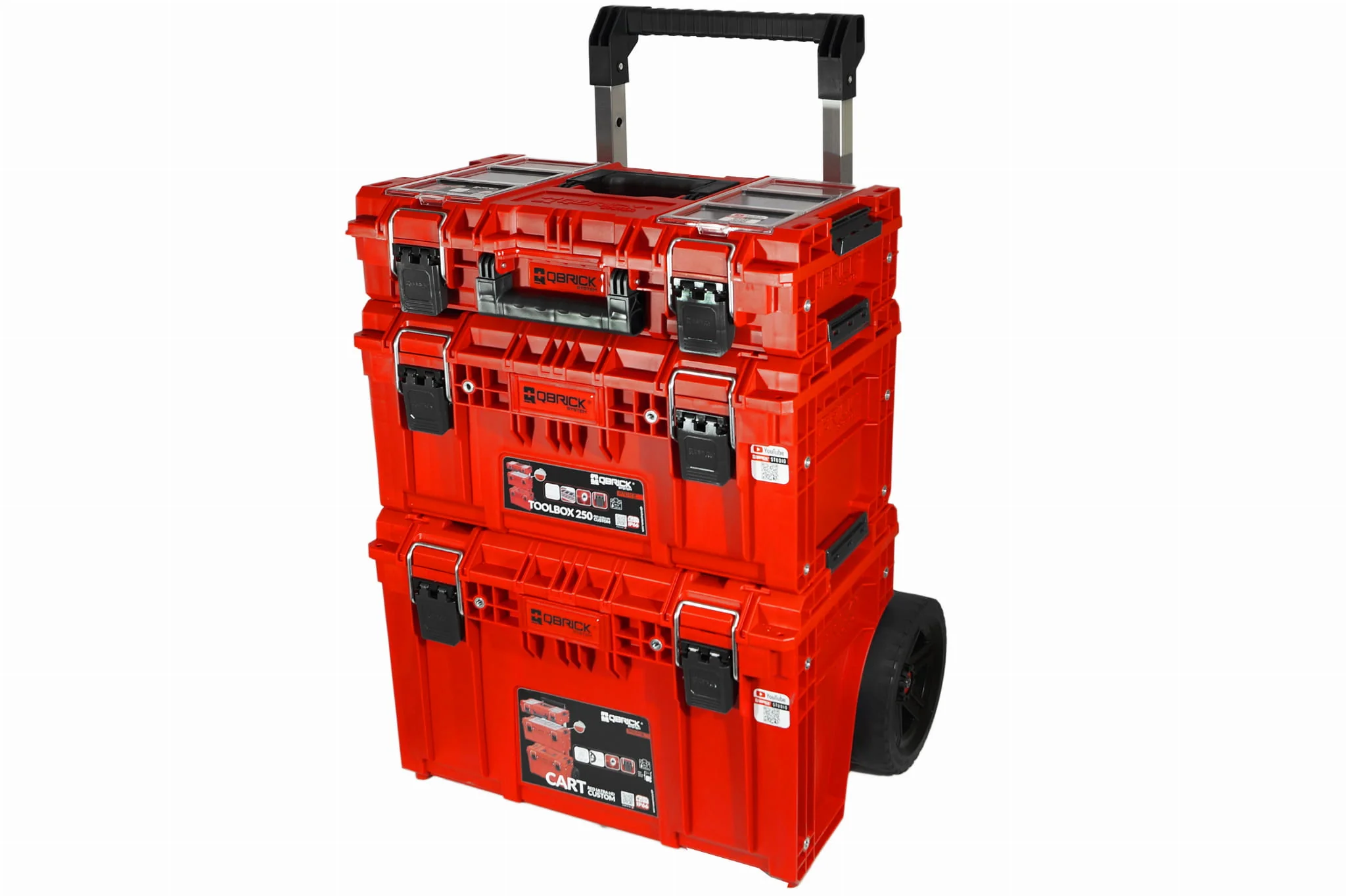 Unelte Instalatori - Set de cutii de scule Qbrick PRIME 1 RED