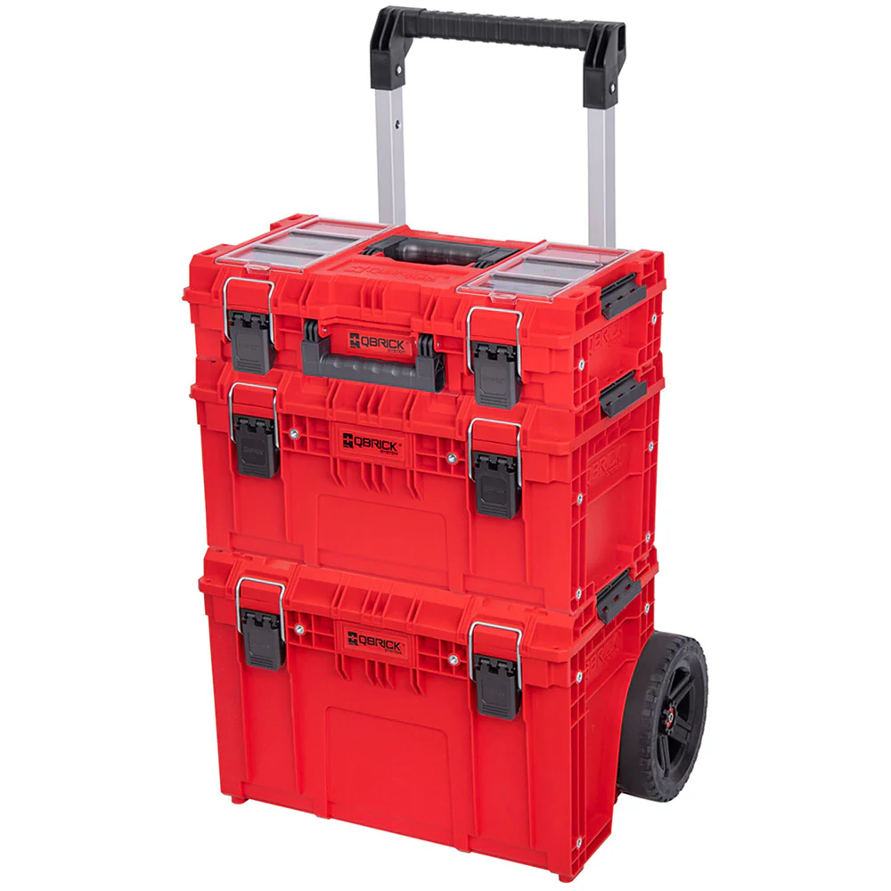 Unelte Instalatori - Set de cutii de scule Qbrick PRIME 2 RED
