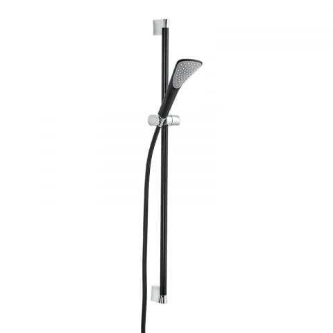 Sanitare - Set de duș cu bară 90 cm Kludi Fizz, negru mat