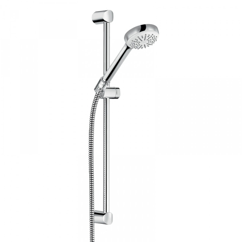 Coloane de dus - Set de dus cu bara de dus 60 cm, Kludi, Logo 1S, crom