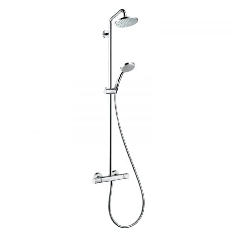 Coloane de dus - Set de duș Hansgrohe Croma 160 cu 1 jet și baterie termostatată crom