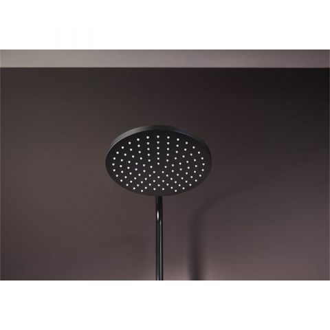 Set de duș Hansgrohe Vernis Shape 200 cu 1 jet Reno, fără baterie, negru mat [1]