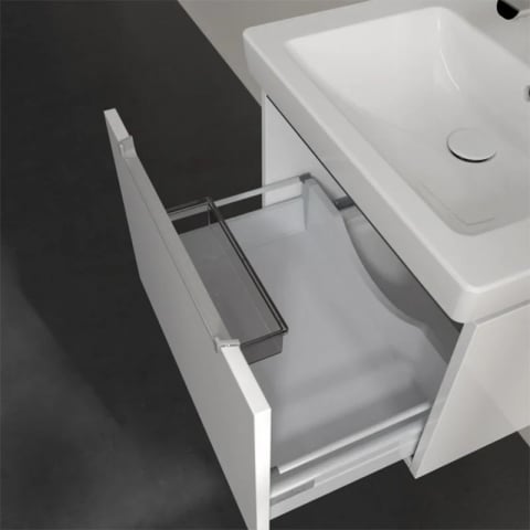 Set mobilier suspendat și lavoar Villeroy & Boch Subway 2.0 60 cm alb [2]