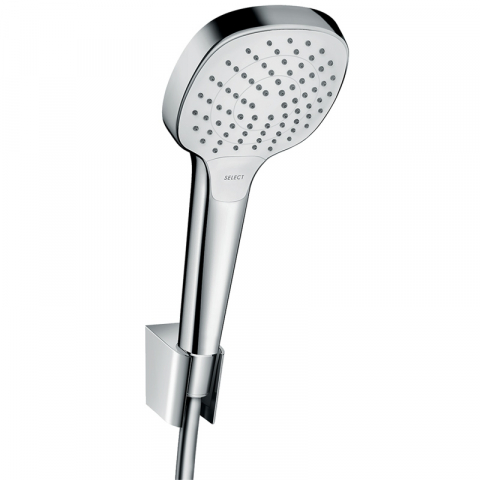 Sanitare - Set pară și suport fix Hansgrohe Croma Select E Vario