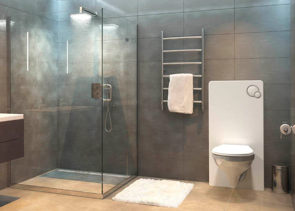 Sistem WC montat pe perete pentru toalete suspendate, alb, Slovarm [3]