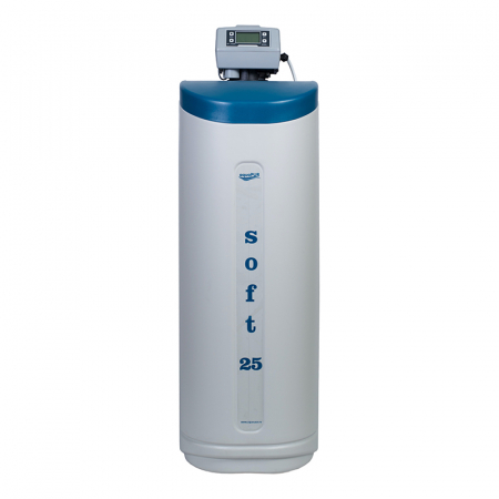 Sanitare -  STATIE DEDURIZARE <aquaPUR> SOFT 25 CAB Q=2,0mc/h SARE 62KG (CU BY-PASS)