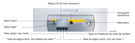 Centrala termica cu condensare De Dietrich MCR-P 34/39 MI PLUS, 34 KW [6]