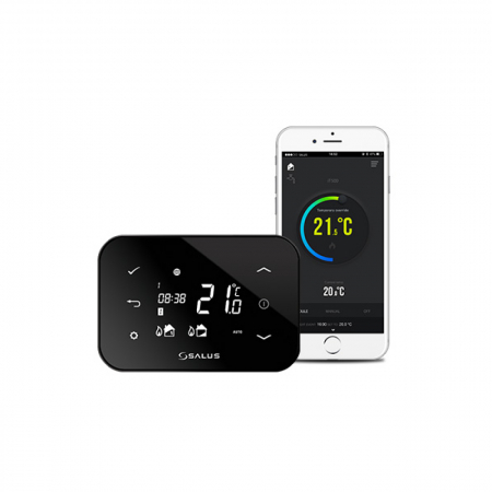 Termostate - Termostat ambiental wireless, programabil, conectare internet Salus iT 500