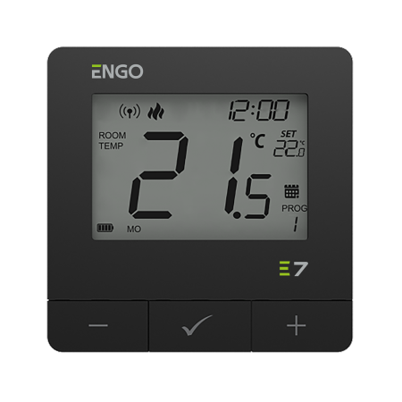 Engo - Termostat de temperatură, fără fir, programabil