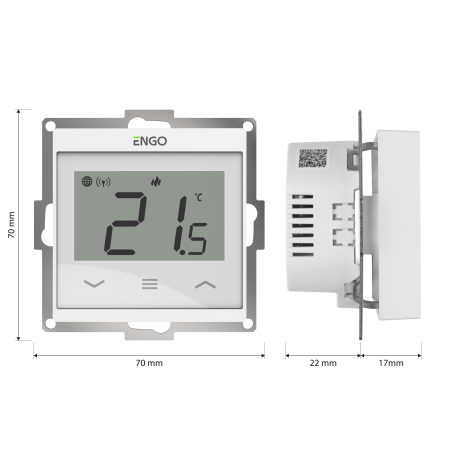 Termostat inteligent ENGO E55-B Wi-Fi [1]