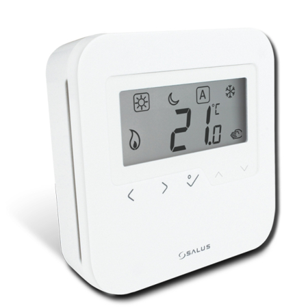 Termostate ambientale - Termostat Salus HTRS230, neprogramabil, cu butoane tactile