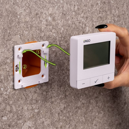 Termostat wireless inteligent ENGO E25-BATW, ZigBee 3.0 [3]