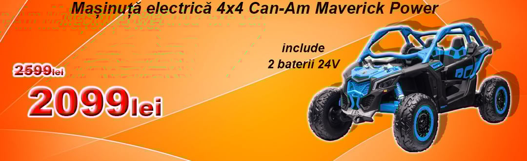 UTV Can-Am Maverick Power albastru