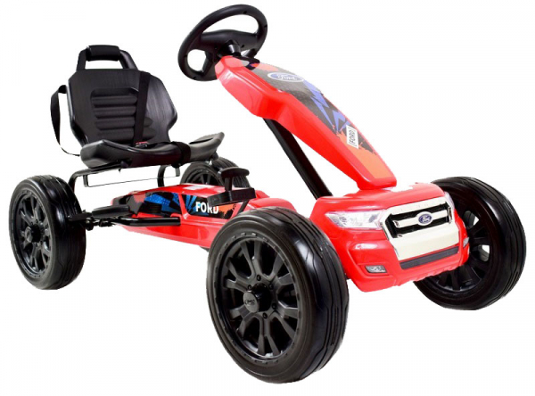 Kart Ford rosu cu pedale [2]