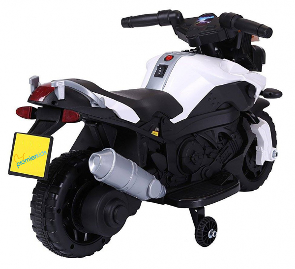 Motocicleta electrica cu 2 roti Premier Rider, 6V, muzica, roti ajutatoare [3]