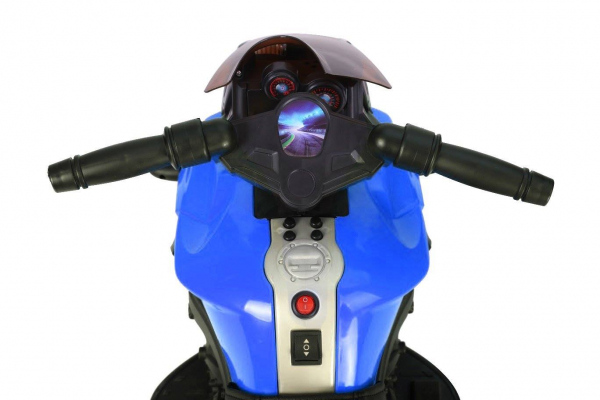 Motocicleta electrica cu 2 roti Premier Rider, 6V, muzica, roti ajutatoare [5]