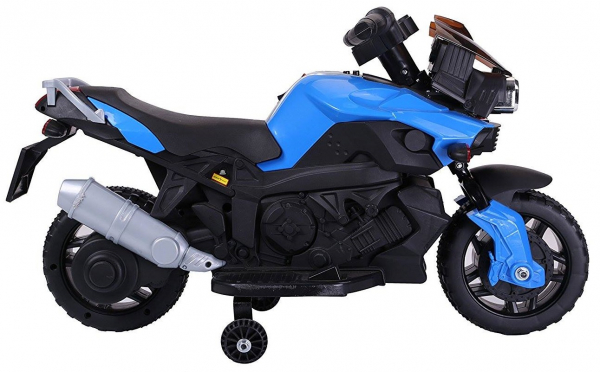 Motocicleta electrica cu 2 roti Premier Rider, 6V, muzica, roti ajutatoare [3]