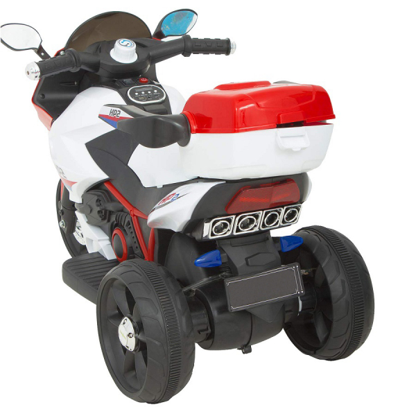 Motocicleta electrica cu 3 roti Premier HP2, 6V, 2 motoare, MP3, rosu [2]