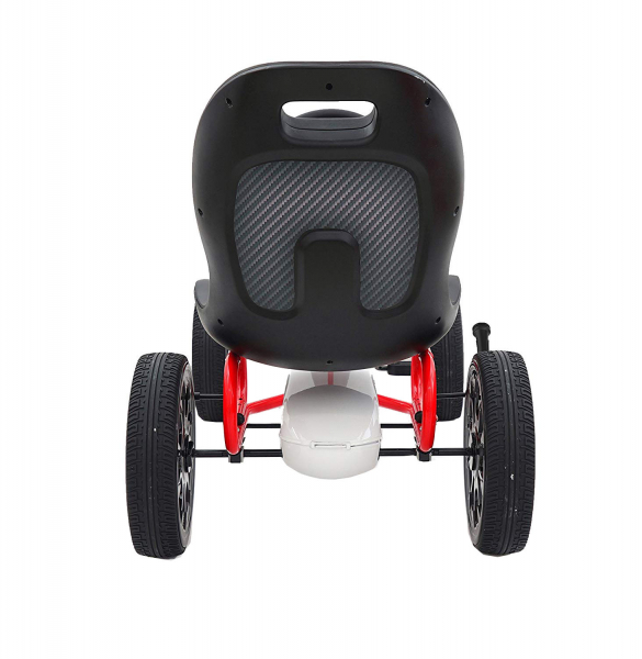 Kart Abarth alb cu pedale pentru copii [5]