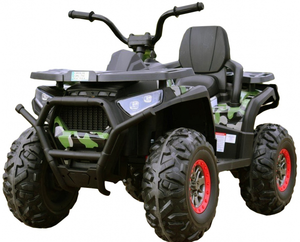 ATV electric 4x4 Premier Desert, 12V, roti cauciuc EVA, MP3, camuflaj [2]