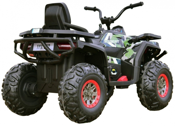 ATV electric 4x4 Premier Desert, 12V, roti cauciuc EVA, MP3, camuflaj [6]