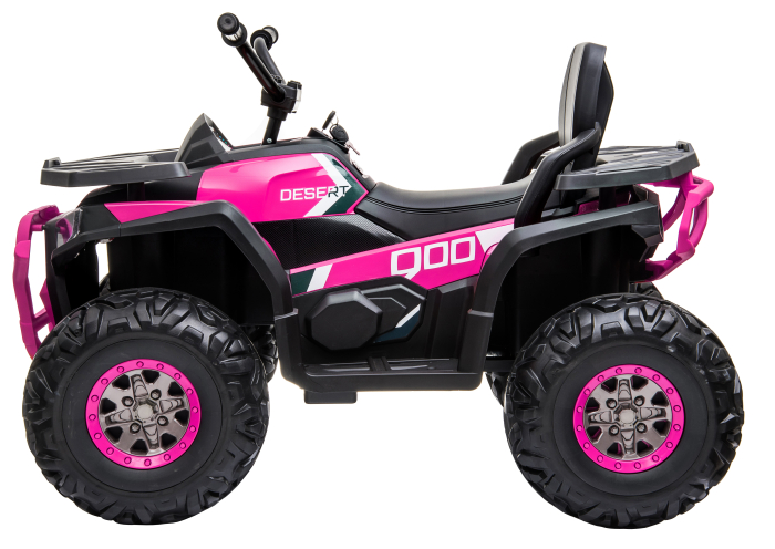 ATV electric 4x4 Premier Desert, 12V, roti cauciuc EVA, MP3, roz [4]