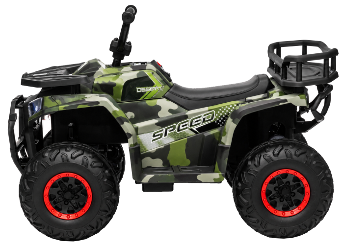 ATV electric 4x4 Premier Mini Desert, 12V, roti cauciuc EVA, scaun piele ecologica, 88x55x57.5 cm, camuflaj [5]