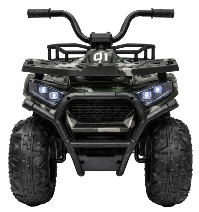 ATV electric 4x4 Premier Mini Desert, 12V, roti cauciuc EVA, scaun piele ecologica, 88x55x57.5 cm, camuflaj [18]