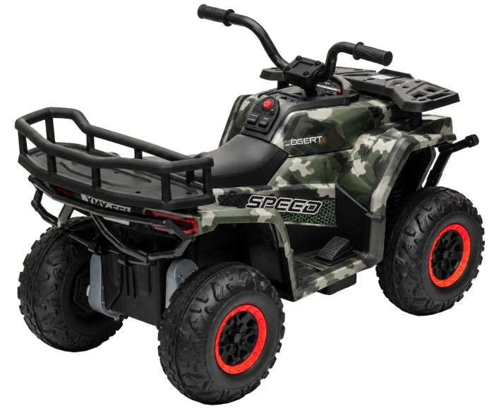 ATV electric 4x4 Premier Mini Desert, 12V, roti cauciuc EVA, scaun piele ecologica, 88x55x57.5 cm, camuflaj [16]