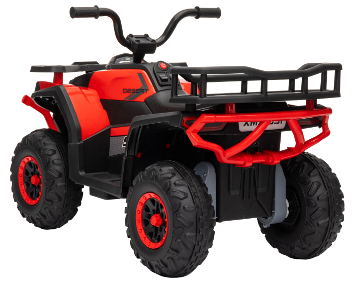 ATV electric 4x4 Premier Mini Desert, 12V, roti cauciuc EVA, scaun piele ecologica, 88x55x57.5 cm, rosu [7]