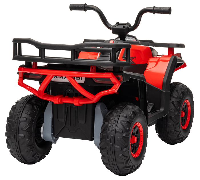 ATV electric 4x4 Premier Mini Desert, 12V, roti cauciuc EVA, scaun piele ecologica, 88x55x57.5 cm, rosu [9]