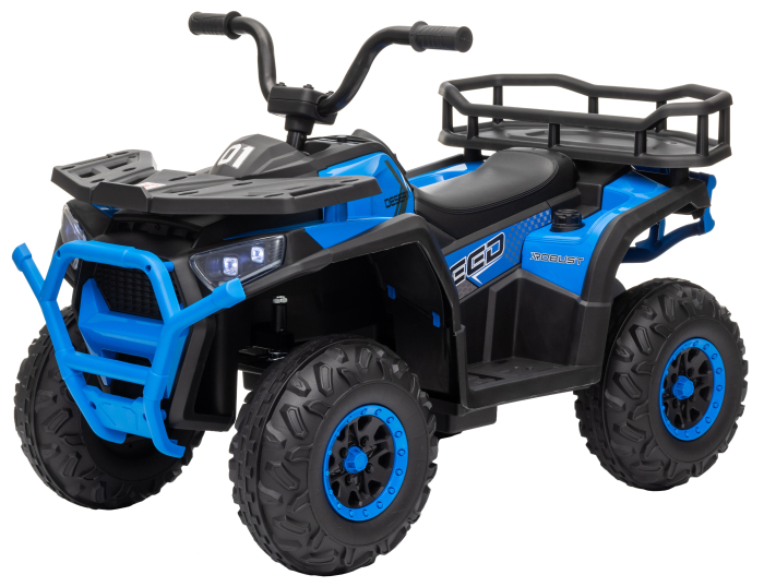 ATV electric 4x4 Premier Mini Desert, 12V, roti cauciuc EVA, scaun piele ecologica, 88x55x57.5 cm, albastru [4]