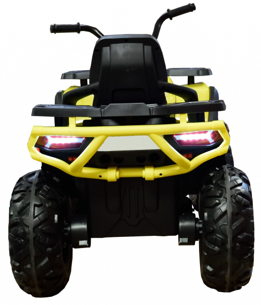 ATV electric 4x4 Premier Desert, 12V, roti cauciuc EVA, MP3, galben [7]