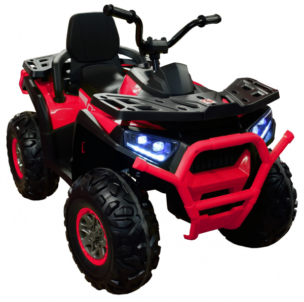 ATV electric 4x4 Premier Desert, 12V, roti cauciuc EVA, MP3, rosu [4]