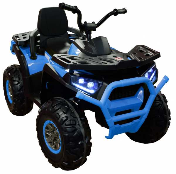 ATV electric 4x4 Premier Desert, 12V, roti cauciuc EVA, MP3, albastru [3]