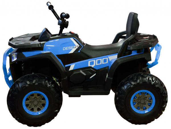 ATV electric 4x4 Premier Desert, 12V, roti cauciuc EVA, MP3, albastru [4]