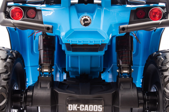 ATV electric Premier 4x4 Can-Am Outlander, 2 copii, 24V, roti cauciuc EVA, albastru [26]